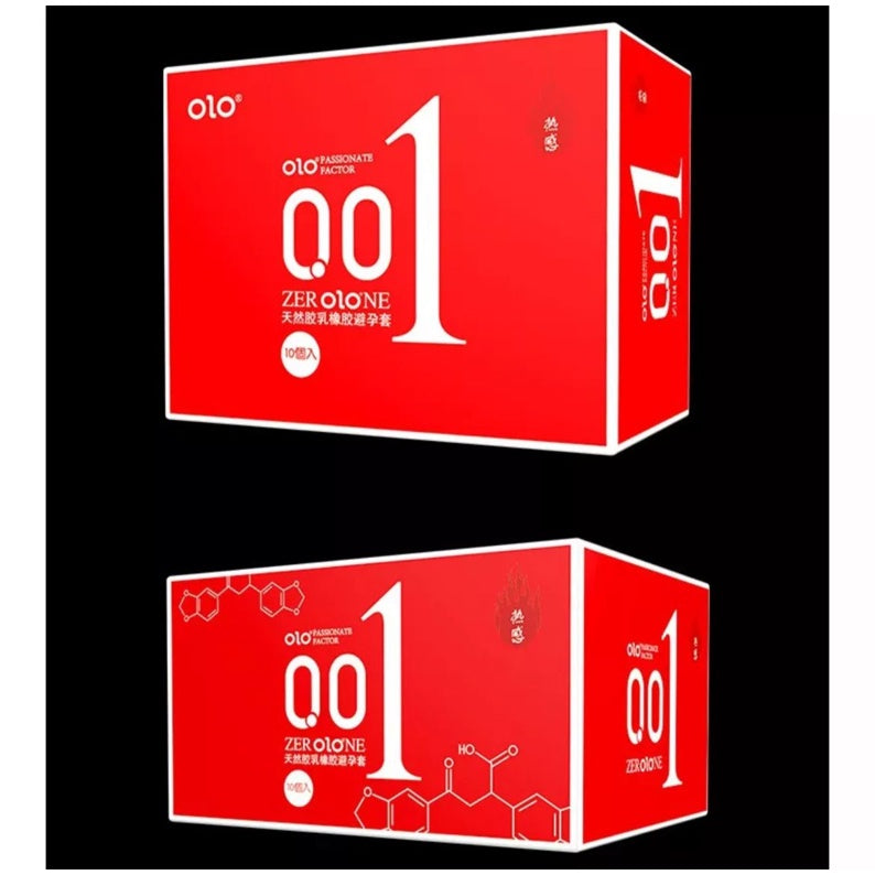 LOVE4U OLO 001 Condom Classic Ultra Thin Anatomic Long Lasting Dotted Hyaluronic Acid 10pcs/Box Kondom