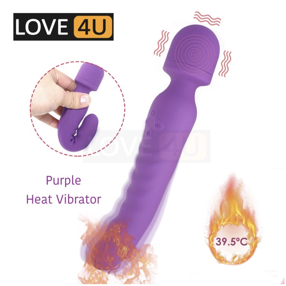 [LOVE4U] Rechargeable Cordless Dildo Electric Vibrator For Women G Spot Adult Toys Sex Toy For Women 按摩棒 自慰棒