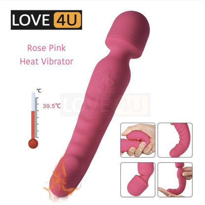 [LOVE4U] Rechargeable Cordless Dildo Electric Vibrator For Women G Spot Adult Toys Sex Toy For Women 按摩棒 自慰棒