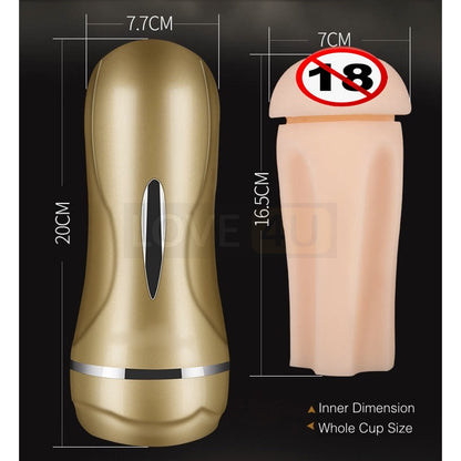 【LOVE4U】2 In 1 Male Masturbator Vagina + Anal 飞机杯 Men Toys Sex Toys For Men Alat Lancap Lelaki Adult Toys 模拟假阴道+肛门后庭洞性玩具