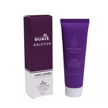 LOVE4U DUAI Water-based Sex Lubricant Gel for Women Men Lover Couple ( 60ml ) Minyak Pelincir Pelbagai Fungsi Seks