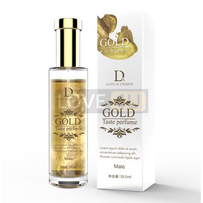 LOVE4U Gold Powder Pheromone Sex Perfume Pewangi untuk Menggoda Lelaki Perempuan Lure Her Him Adult  50ml