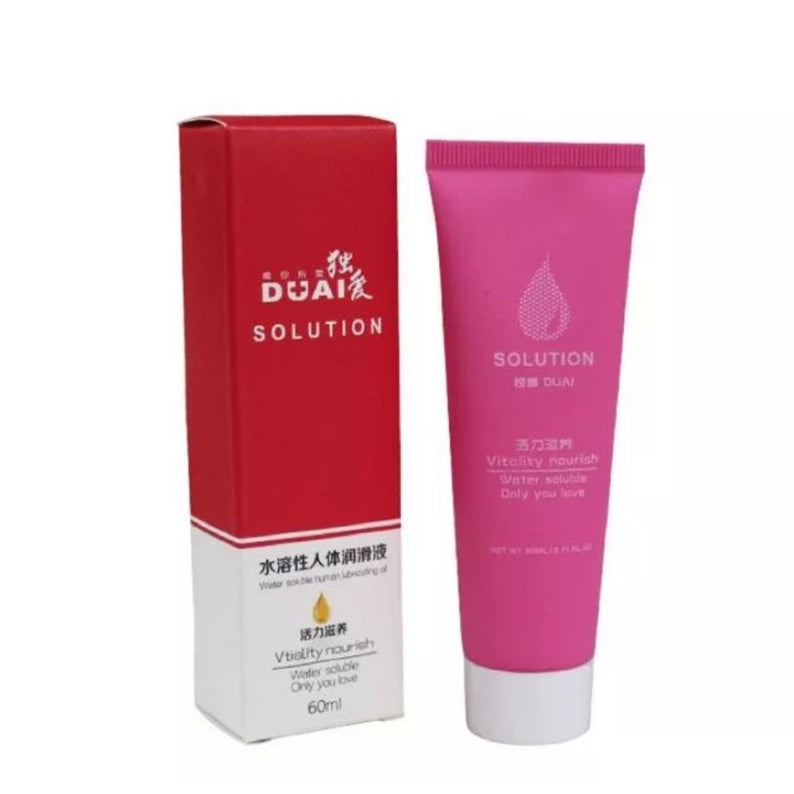 LOVE4U DUAI Water-based Sex Lubricant Gel for Women Men Lover Couple ( 60ml ) Minyak Pelincir Pelbagai Fungsi Seks