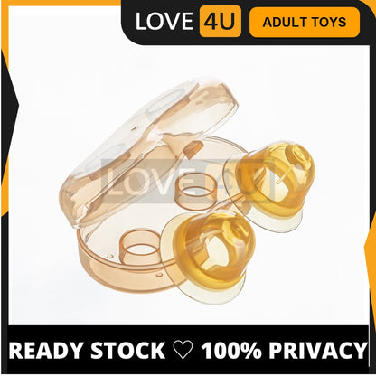 LOVE4U Bevavar 2pcs Nipple Puller Nipple Correction Nipple Sucker Penarik Puting Alat Keluarkan Puting Susu