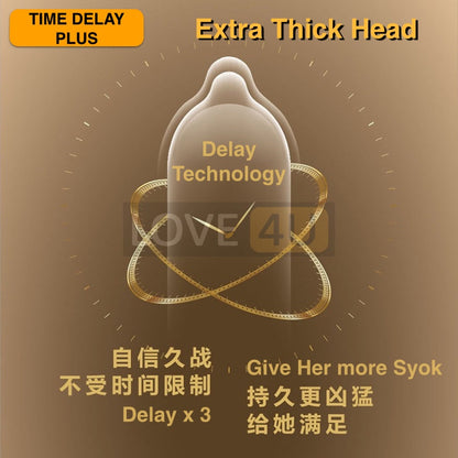 Time Delay Condom Beston Kondom PLAY ERSY Condom PLAYERS CONDOM Tahan Lama Kondom /玩家延时套 12pcs Ready Stock 🔥