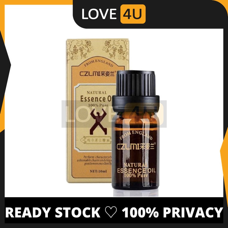 MACA OIL CZLMI Men Enlarge Penis Oil Minyak Zakar Sex Delay Growth Extension Essential Oil Tahan Lama Natural Herbal Oil