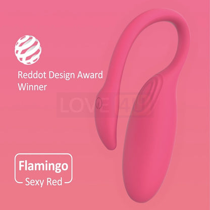 【LOVE4U】Flamingo Smart APP Wireless Vibrator Sex Toy Woman Remote Control Magic Motion Clitoris G-spot Vagina Massager