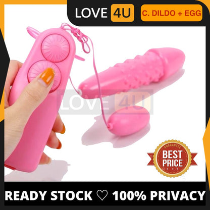 [FEMALE TOY] Jump Egg Bullet Vibrator Massager FREE Lubricant Clitoral G-Spot Stimulators Adult Sex Toy Free Battery 跳蛋