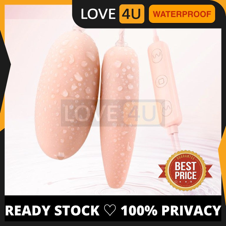 [FEMALE TOY] Jump Egg Bullet Vibrator Massager FREE Lubricant Clitoral G-Spot Stimulators Adult Sex Toy Free Battery 跳蛋