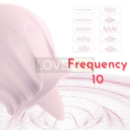 【LOVE4U】OMYSKY FLOWER BUD CLITORAL SUCTION LICKING VIBRATING NIPPLE SUCKER For Her Vibrator for Women G-Spot Vibrator