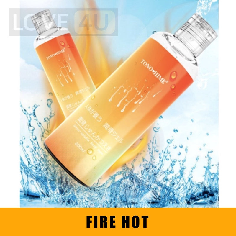 Fruit Lubricant Tono Hime Water Based Lubricant Soluble Gel 200ml Pelincir Perisa Oral Sex Pelincir Seks