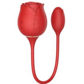 【LOVE4U】OMYSKY FLOWER BUD CLITORAL SUCTION LICKING VIBRATING NIPPLE SUCKER For Her Vibrator for Women G-Spot Vibrator