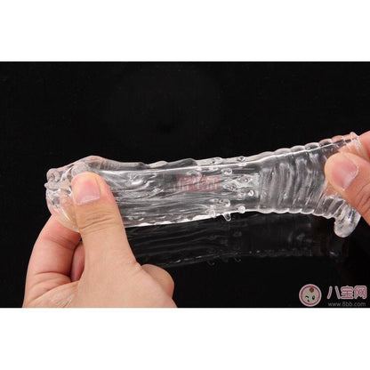 *CHEAPEST* Crystal Condom Hot Penis Crystal Condom (Kondom Tahan Lama) Reusable Hot Sell Sex Toys ABCDE