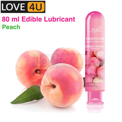 Fruit Lubricant Fruits Fun 80ml Water Soluble Fruity Lubricant Sex Lube Sex Minyak Fruit Pelincir Jelly Sex ( Edible )