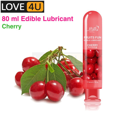 Fruit Lubricant Fruits Fun 80ml Water Soluble Fruity Lubricant Sex Lube Sex Minyak Fruit Pelincir Jelly Sex ( Edible )