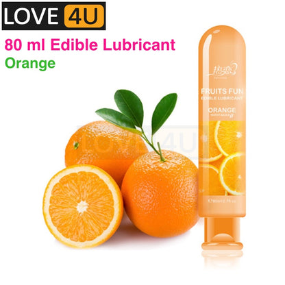 Fruit Lubricant Fruits Fun 80ml Water Soluble Fruity Lubricant Sex Lube Sex Minyak Fruit Pelincir Jelly Sex ( Edible )